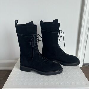 Khaite Conley Suede Boot